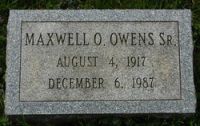  Maxwell O. Owens Sr.