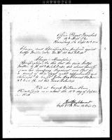 1864-09-20 Office Provost Marshall -Charge Desertion and Death of Gettys Miller