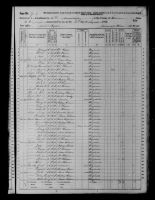 1870 United States Federal Census - Broadus Settles