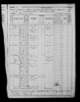 1870 United States Federal Census - Sarah Brightly
