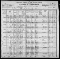 1900 United States Federal Census - Florence Dorsey