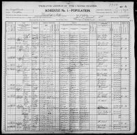 1900 United States Federal Census - James Monroe Auter Sr