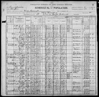 1900 United States Federal Census - Samuel Hall