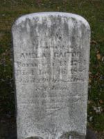 Amelia headstone 123501861_1390590845