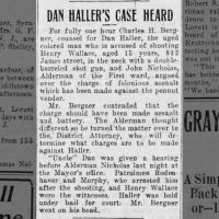 Dan Haller's Case Heard