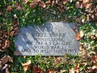 Findagrave  Beryl Burrs