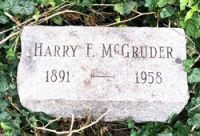 Findagrave  Harry Forest McGruder