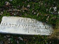 Findagrave  Martha W. Thomas Fields