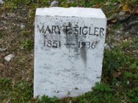 Findagrave  Mary E. Sigler