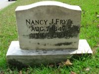 Findagrave  Nancy Jay Frye