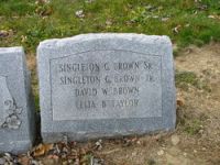 Findagrave  Singleton G. Brown Jr.