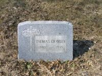Findagrave  Thomas Crawley