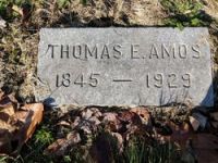 Findagrave  Thomas E Amos