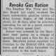 King Joyner Victory Gas Ration Revoked_06 Oct 1944