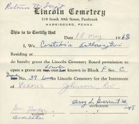 Lincoln Cemetery_Burials A-XYZ_-0013_Johnson-Vernice J