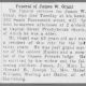 Newspapers.com - Harrisburg Daily Independent - 1 Oct 1914 - Page 12 Obituary for James W. Grant (Aged 69)