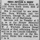 Newspapers.com - Harrisburg Telegraph - 11 Sep 1944 - Page 3 Obituary for Jennie Elizabeth ERBY (Aged 82)