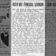 Newspapers.com - Harrisburg Telegraph - 12 Feb 1906 - Page 8 Rev. Dr. John E. Price Funeral Sermon