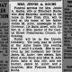 Newspapers.com - Harrisburg Telegraph - 16 Mar 1931 - Page 15 Obituary for JENNIE A. ROCHE