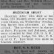 Newspapers.com - Harrisburg Telegraph - 2 Dec 1905 - Page 1 Obituary for HEZEKIAH ADLEY