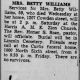 Newspapers.com - Harrisburg Telegraph - 24 Aug 1939 - Page 2 Obituary for BETTY WILLIAMS (Aged 59)