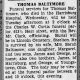 Newspapers.com - Harrisburg Telegraph - 25 Jan 1932 - Page 15 Obituary for THOMAS BALTIMORE