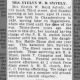 Newspapers.com - Harrisburg Telegraph - 27 Apr 1909 - Page 7 Obituary for Evelyn Snively, 1820-1909
