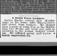 Newspapers.com - Harrisburg Telegraph - 29 Jul 1896 - Page 1 Dallas Banks Death from Lockjaw_29 Jul 1896