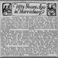 Newspapers.com - The Evening News - 12 May 1938 - Page 18 50 Years Ago in Harrisburg_Glen Everett Married Alice Brightly