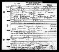 North Carolina, US, Death Certificates, 1909-1976 - Charles Wesley Blalock