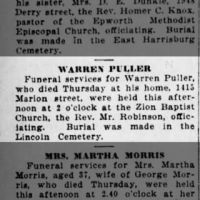 Obituary for Warren Puller