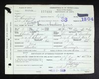 Pennsylvania, US, Birth Certificates, 1906-1913 - Charles Victor Jones