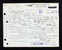 Pennsylvania, US, Birth Certificates, 1906-1913 - James Edward Dent