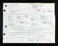 Pennsylvania, US, Birth Certificates, 1906-1913 - Katie White
