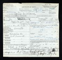 Pennsylvania, US, Death Certificates, 1906-1967 - Agnes Bowman