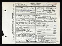 Pennsylvania, US, Death Certificates, 1906-1967 - Alice Urrutia
