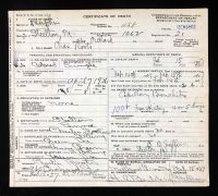 Pennsylvania, US, Death Certificates, 1906-1967 - Charles R Roots