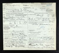 Pennsylvania, US, Death Certificates, 1906-1967 - Idella Oxley