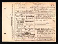 Pennsylvania, US, Death Certificates, 1906-1967 - Idella Quann