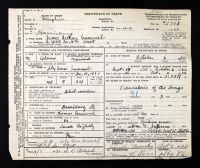 Pennsylvania, US, Death Certificates, 1906-1967 - James Arthur Crummel Sr
