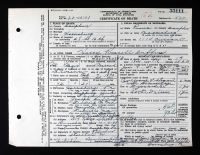 Pennsylvania, US, Death Certificates, 1906-1967 - Joseph Duffins
