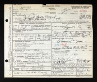Pennsylvania, US, Death Certificates, 1906-1967 - Joseph Popel