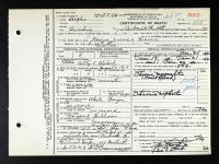 Pennsylvania, US, Death Certificates, 1906-1967 - Martin Luther Blalock