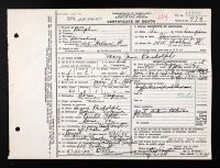 Pennsylvania, US, Death Certificates, 1906-1967 - Mary Jane Randolph
