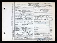 Pennsylvania, US, Death Certificates, 1906-1967 - Selena B Williams