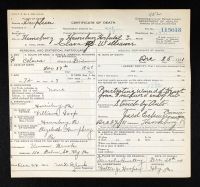 Pennsylvania, US, Death Certificates, 1906-1967 - William Toop