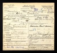 Pennsylvania, US, Death Certificates, 1906-1968 - Adia Wilson