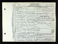 Pennsylvania, US, Death Certificates, 1906-1968 - Alice Brightly