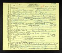Pennsylvania, US, Death Certificates, 1906-1968 - Charles N Stewart