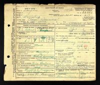 Pennsylvania, US, Death Certificates, 1906-1968 - Clara C Cambel